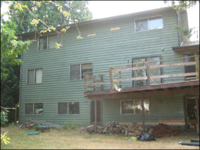 Balcony replacement: before