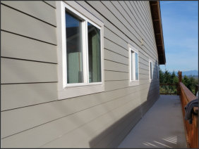 Replaced siding: after